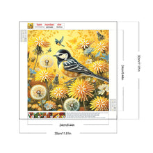 Load image into Gallery viewer, Birdsong And Flowers 30*30CM Special Shaped Drill Diamond Painting Drill Diamond Painting
