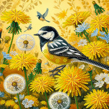 Load image into Gallery viewer, Birdsong And Flowers 30*30CM Special Shaped Drill Diamond Painting Drill Diamond Painting
