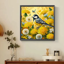 Load image into Gallery viewer, Birdsong And Flowers 30*30CM Special Shaped Drill Diamond Painting Drill Diamond Painting
