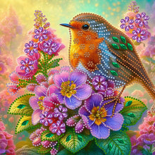 Load image into Gallery viewer, Birdsong And Flowers 30*30CM Special Shaped Drill Diamond Painting Drill Diamond Painting
