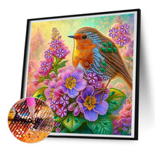 Load image into Gallery viewer, Birdsong And Flowers 30*30CM Special Shaped Drill Diamond Painting Drill Diamond Painting
