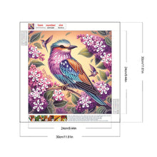 Load image into Gallery viewer, Birdsong And Flowers 30*30CM Special Shaped Drill Diamond Painting Drill Diamond Painting
