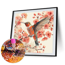 Load image into Gallery viewer, Hummingbird Plum 30*30CM Full Round Drill Diamond Painting Drill Diamond Painting
