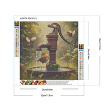 Load image into Gallery viewer, Birds In A Well 30*30CM(Canvas) Full Round Drill Diamond Painting
