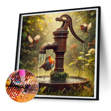 Load image into Gallery viewer, Birds In A Well 30*30CM(Canvas) Full Round Drill Diamond Painting
