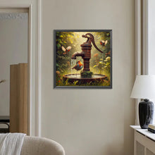 Load image into Gallery viewer, Birds In A Well 30*30CM(Canvas) Full Round Drill Diamond Painting

