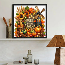 Load image into Gallery viewer, Autumn Thanksgiving 40*40CM(Canvas) Full Round Drill Diamond Painting

