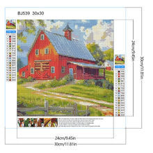 Load image into Gallery viewer, Ranch Barn 30*30CM Full Round Drill Diamond Painting Drill Diamond Painting
