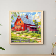 Load image into Gallery viewer, Ranch Barn 30*30CM Full Round Drill Diamond Painting Drill Diamond Painting
