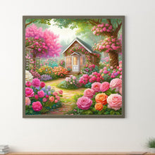 Load image into Gallery viewer, Rose Room 30*30CM Full Round Drill Diamond Painting Drill Diamond Painting
