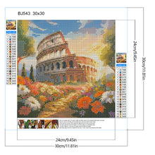 Load image into Gallery viewer, Roman Colosseum 30*30CM Full Round Drill Diamond Painting Drill Diamond Painting
