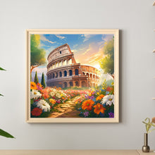 Load image into Gallery viewer, Roman Colosseum 30*30CM Full Round Drill Diamond Painting Drill Diamond Painting
