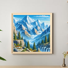 Load image into Gallery viewer, Iceberg Forest 30*30CM Full Round Drill Diamond Painting Drill Diamond Painting
