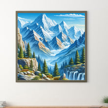 Load image into Gallery viewer, Iceberg Forest 30*30CM Full Round Drill Diamond Painting Drill Diamond Painting
