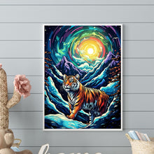 Load image into Gallery viewer, Tiger 30*40CM Full Round Drill Diamond Painting Drill Diamond Painting
