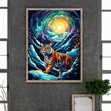 Load image into Gallery viewer, Tiger 30*40CM Full Round Drill Diamond Painting Drill Diamond Painting
