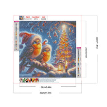 Load image into Gallery viewer, Christmas With Forest Birds 30*30CM(Canvas) Full Round Drill Diamond Painting
