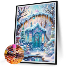 Load image into Gallery viewer, Ice House 30*40CM Full Round Drill Diamond Painting Drill Diamond Painting
