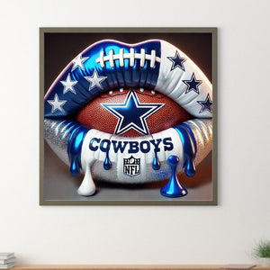 Major League Football 40*40CM Full Round Drill Diamond Painting Drill Diamond Painting