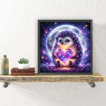 Load image into Gallery viewer, Love Hedgehog 30*30CM Full Round Drill Diamond Painting Drill Diamond Painting
