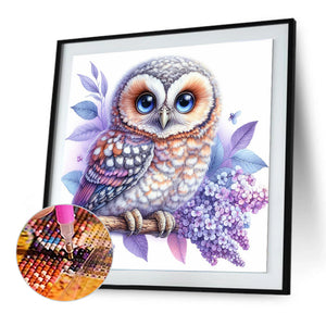 Owl 30*30CM Full Round Drill Diamond Painting Drill Diamond Painting