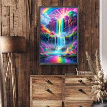 Load image into Gallery viewer, Colorful Waterfall 40*60CM(Canvas) Full Round Drill Diamond Painting
