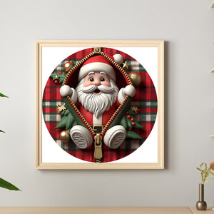 Santa Claus 30*30CM Full Round Drill Diamond Painting Drill Diamond Painting