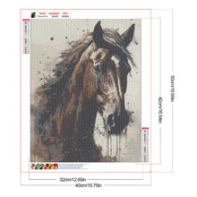 Load image into Gallery viewer, Horse 40*50CM Full Round Drill Diamond Painting Drill Diamond Painting
