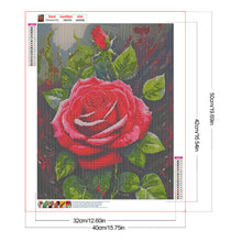 Load image into Gallery viewer, Rose 40*50CM Full Round Drill Diamond Painting Drill Diamond Painting
