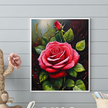 Load image into Gallery viewer, Rose 40*50CM Full Round Drill Diamond Painting Drill Diamond Painting
