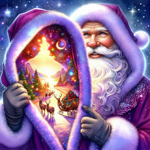 Load image into Gallery viewer, Santa Claus 40*40CM Full Square Drill Diamond Painting Drill Diamond Painting
