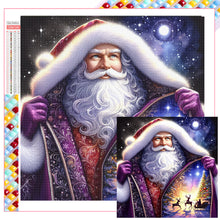 Load image into Gallery viewer, Santa Claus 40*40CM Full Square Drill Diamond Painting Drill Diamond Painting
