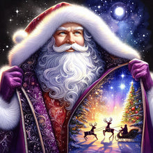 Load image into Gallery viewer, Santa Claus 40*40CM Full Square Drill Diamond Painting Drill Diamond Painting
