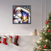 Load image into Gallery viewer, Santa Claus 40*40CM Full Square Drill Diamond Painting Drill Diamond Painting
