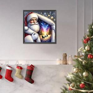 Santa Claus 40*40CM Full Square Drill Diamond Painting Drill Diamond Painting