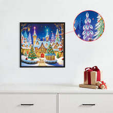 Load image into Gallery viewer, Christmas Atmosphere House 30*30CM Special Shaped Drill Diamond Painting Drill Diamond Painting
