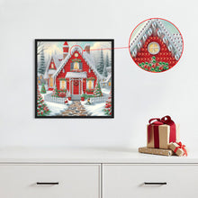 Load image into Gallery viewer, Christmas Atmosphere House 30*30CM Special Shaped Drill Diamond Painting Drill Diamond Painting
