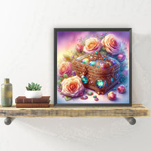 Load image into Gallery viewer, Rose Treasure Box 30*30CM Full Round Drill Diamond Painting Drill Diamond Painting
