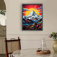 Load image into Gallery viewer, Sunset Iceberg 30*40CM Full Round Drill Diamond Painting Drill Diamond Painting
