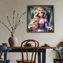 Load image into Gallery viewer, Disney Princess Rapunzel 40*40CM(Canvas) Full Round Drill Diamond Painting

