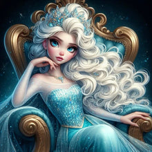 Load image into Gallery viewer, Disney Princess Elsa 40*40CM(Canvas) Full Round Drill Diamond Painting
