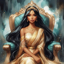 Load image into Gallery viewer, Disney Princess Jasmine 40*40CM(Canvas) Full Round Drill Diamond Painting
