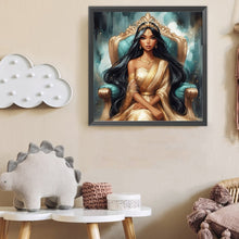 Load image into Gallery viewer, Disney Princess Jasmine 40*40CM(Canvas) Full Round Drill Diamond Painting
