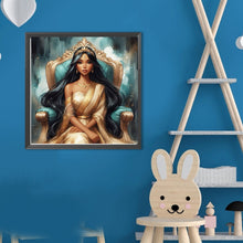 Load image into Gallery viewer, Disney Princess Jasmine 40*40CM(Canvas) Full Round Drill Diamond Painting
