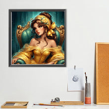 Load image into Gallery viewer, Disney Princess Belle 40*40CM(Canvas) Full Round Drill Diamond Painting
