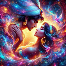 Load image into Gallery viewer, Disney Aladdin 40*40CM(Canvas) Full Round Drill Diamond Painting
