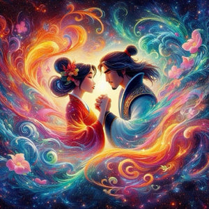 Disney Mulan 40*40CM(Canvas) Full Round Drill Diamond Painting