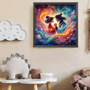 Disney Mulan 40*40CM(Canvas) Full Round Drill Diamond Painting