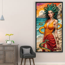 Load image into Gallery viewer, Huancan - Medusa - 40*75CM 11CT 3 Stamped Cross Stitch
