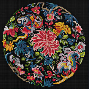Spring Brand - Yaju - 60*60CM 11CT 3 Stamped Cross Stitch